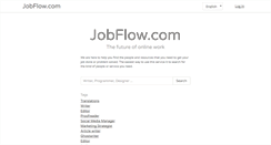 Desktop Screenshot of jobflow.com